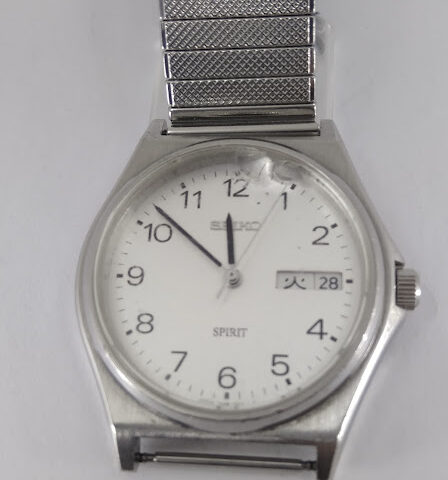 SEIKO(セイコー)ガラス割れ供給打ち切りの時計修理できました時計修理＠埼玉県所沢市スイショードー