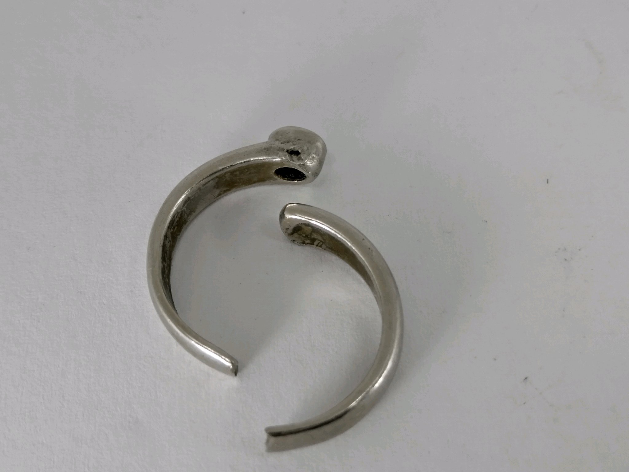 2つに割れたプラチナダイヤモンドリングを修理 @埼玉県所沢スイショードー