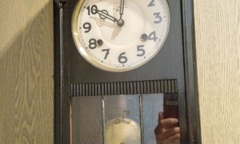 珍しいボンボン振り子時計の修理＠埼玉県所沢市スイショードー